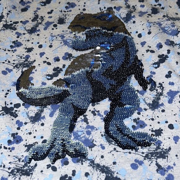Sequins TRex🦖 🦖 Tee Shirt 👕 - Picture 5 of 17